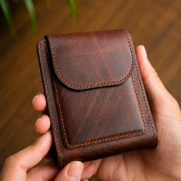 Handcrafted Genuine Leather Wallet for Men