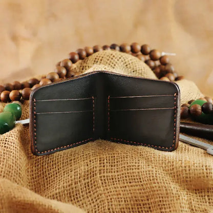 The Alligator: A Leather Bifold Wallet
